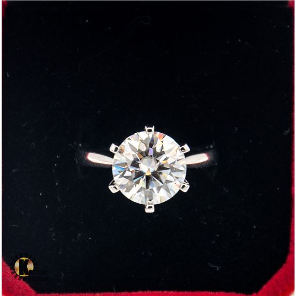 #1051-5.00 CT GRA CERTIFIED ROUND BRILLIANT CUT