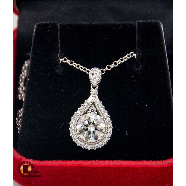 #1073-HAND SET 2.00 CT GRA CERTIFIED ROUND