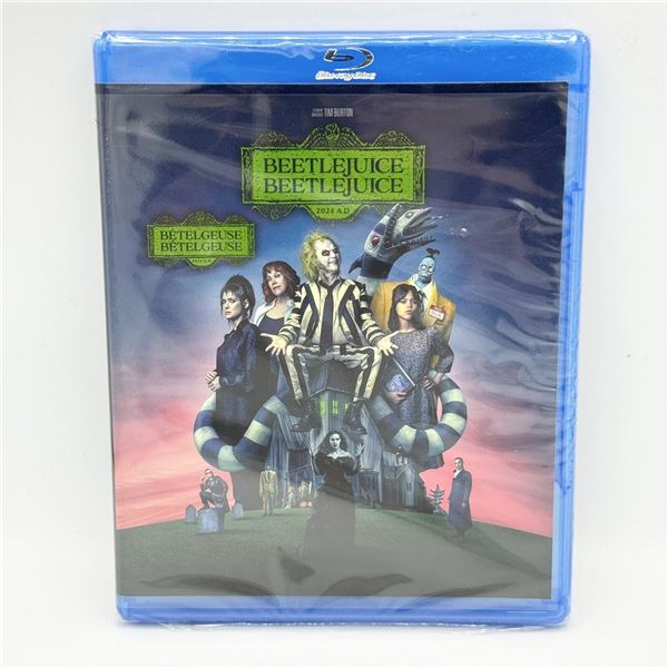 BRAND NEW BLU-RAY BEETLEJUICE 2024 A.D.