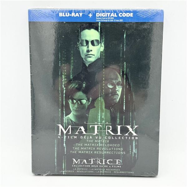 BRAND NEW BLU-RAY THE MATRIX 4 FILM COLLECTION