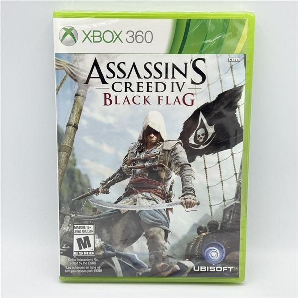 BRAND NEW XBOX 360 ASSASSINS CREED IV BLACK FLAG