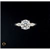Image 1 : #1040-HAND SET 3.00 CT GRA CERTIFIED ROUND
