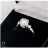 Image 2 : #1040-HAND SET 3.00 CT GRA CERTIFIED ROUND