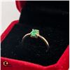 Image 2 : #1055-10 KT YELLOW GOLD RING WITH 0.50 CT NATURAL
