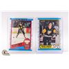 Image 1 : LOT OF 2 MARIO LEMIEUX CARDS O-PEE-CHEE