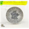 Image 1 : 1 OZ PURE SILVER 5 DOLLAR PIECE