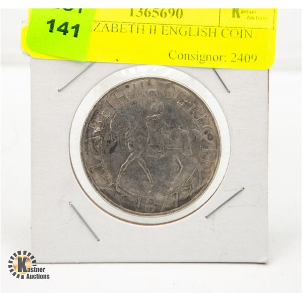 1877 ELIZABETH II ENGLISH COIN