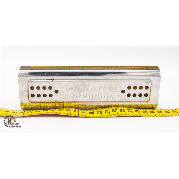 LARGE SWAN HARMONICA