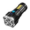 Image 1 : MULTIFUNCTIONAL LED FLASHLIGHT 4 LED STRONG LIGHT