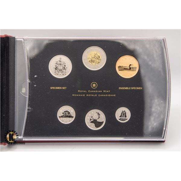 2013 CANADIAN SPECIMEN SET WITH SPECIAL EDITION