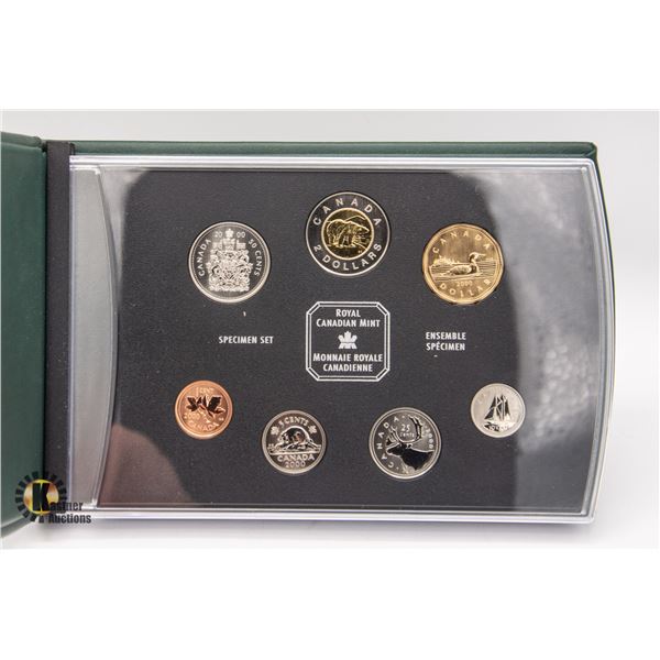 2000 CANADIAN SPECIMEN 7-COIN SET