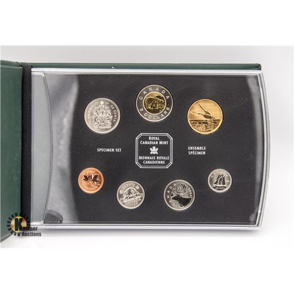 2004 CANADIAN SPECIMEN 7-COIN SET