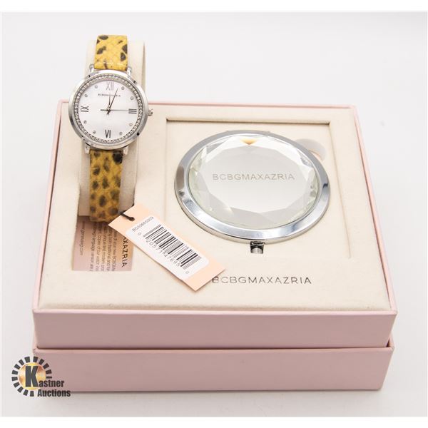 NEW BCBG MAXAZRIA WATCH SET IN ORIGINAL BOX