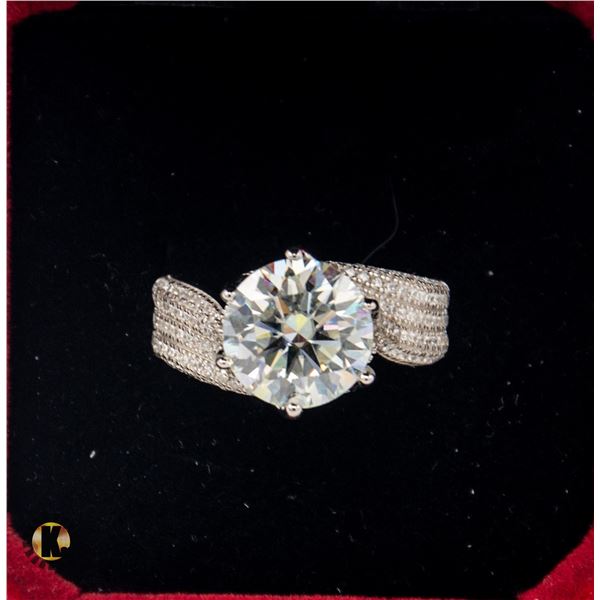 #1034-5.00 CT GRA CERTIFIED ROUND BRILLIANT CUT