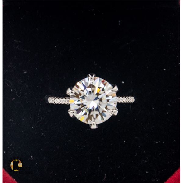 #1033-5.00 CT GRA CERTIFIED ROUND BRILLIANT CUT