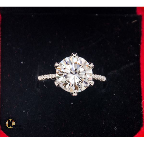 #1049-5.00 CT GRA CERTIFIED ROUND BRILLIANT CUT