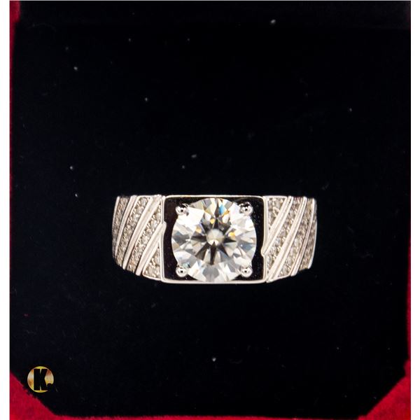 #1090-3.00 CT GRA CERTIFIED ROUND BRILLIANT CUT