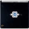 Image 1 : #1046-1.80 CT RADIANT CUT 6 X 8 STONE LIGHT BLUE
