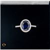 Image 1 : #1060-8 X 10 OVAL SHAPED SAPPHIRE, LAB CREATED