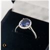 Image 2 : #1060-8 X 10 OVAL SHAPED SAPPHIRE, LAB CREATED