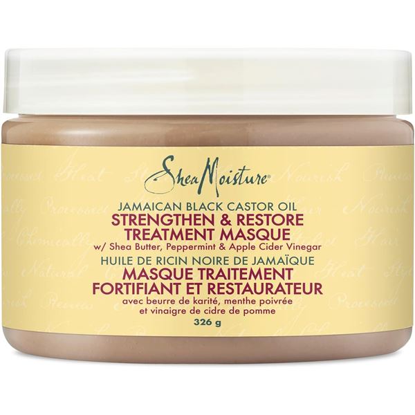 NEW SHEA MOISTURE JAMAICAN BLACK CASTOR OIL