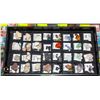 Image 1 : ESTATE GENUINE GEMSTONES/SPECIMENS TRAY 32 VARYING