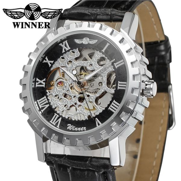 NEW MECHANICAL SKELETAL T-WINNER WATCH
