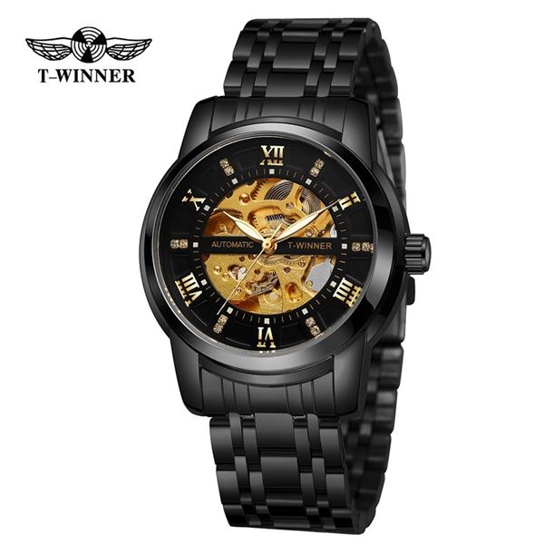 NEW AUTOMATIC SKELETAL T-WINNER WATCH