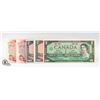 Image 1 : 2 EA 1954 CANADIAN TWO DOLLAR BILLS: 2 EA