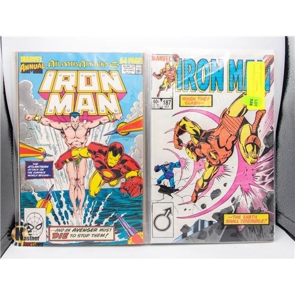 IRONMAN ANNUAL #10 & 187