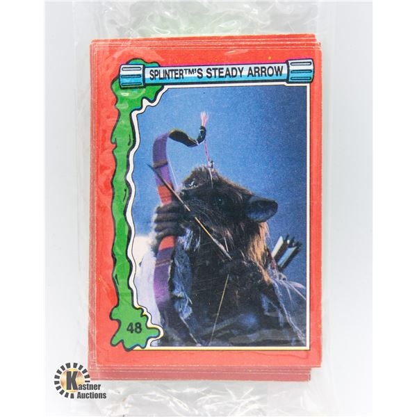 LOT OF 23 1991 TEENAGE MUTANT NINJA TURTLES