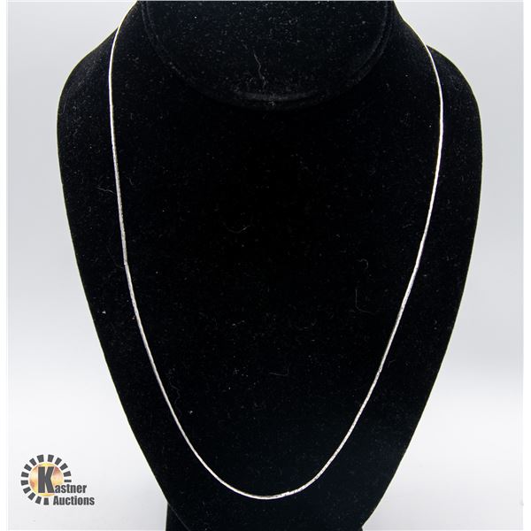 20" STERLING SILVER NECKLACE