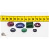Image 1 : 96.85CT GENUINE RUBY, EMERALD, SAPPHIRE LAPIS