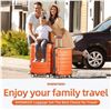 Image 2 : NEW SHOWKOO ORANGE 4 PC LUGGAGE SET
