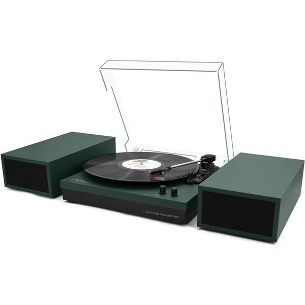 NEW LP&NO1 VINTAGE COLLECTION RECORD PLAYER WITH