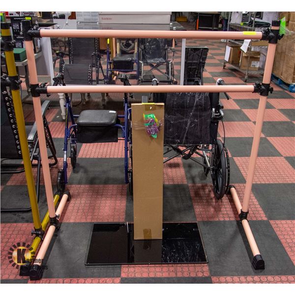 NEWLY ASSEMBLED YES4ALL DOUBLE FREE STANDING