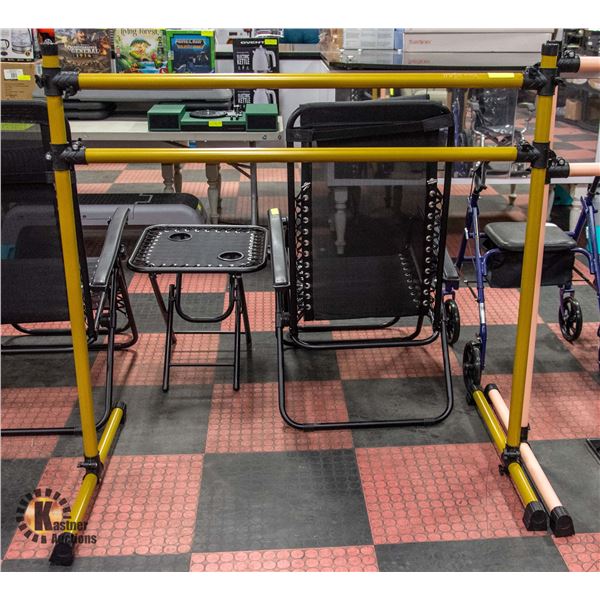 NEWLY ASSEMBLED YES4ALL DOUBLE FREE STANDING