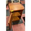 Image 2 : CORNER TABLE WITH STORAGE,