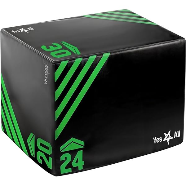 NEW YES 4 ALL 20 X 24 X 30 WORKOUT PLYO BOX