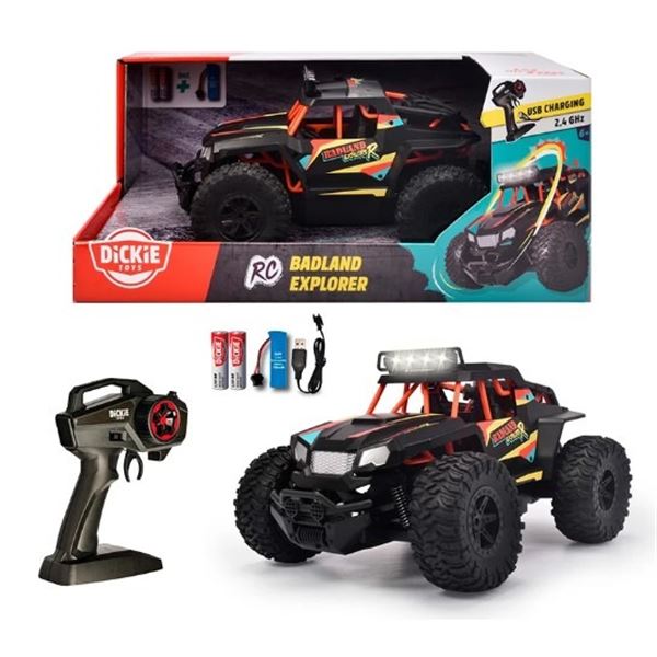 NEW DICKIE TOYS BADLANDS EXPLORER RC CAR