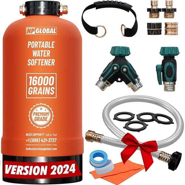 NEW NP GLOBAL PORTABLE WATER SOFTENER