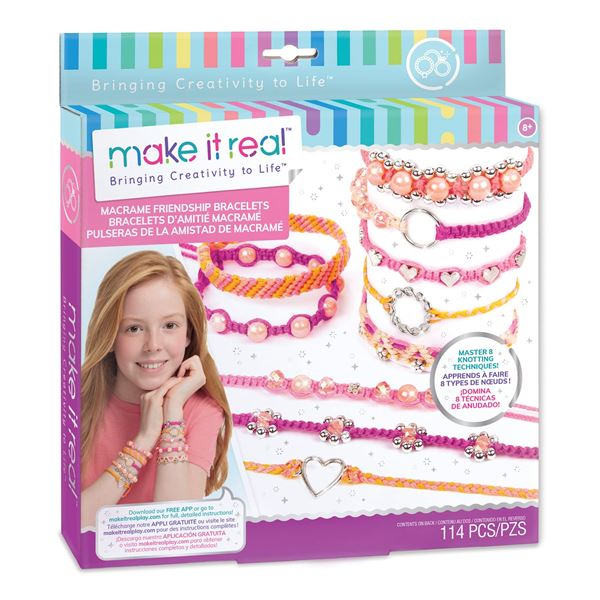 NEW MAKE IT REAL MACRAME FRIENDSHIP BRACELET