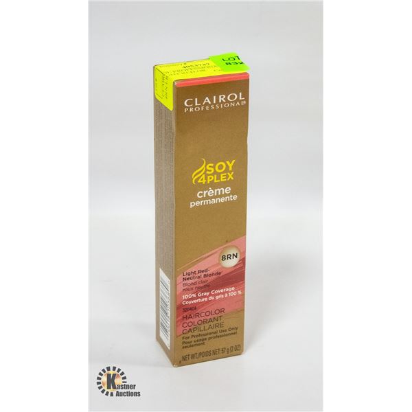 CLAIROL PROFESSIONAL SOY4PLEX 8RN LIGHT RED OR