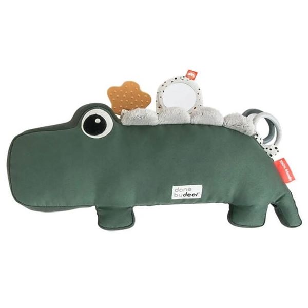 NEW DONE BY DEER CROCO TUMMY TIME ACTIVITY TOY