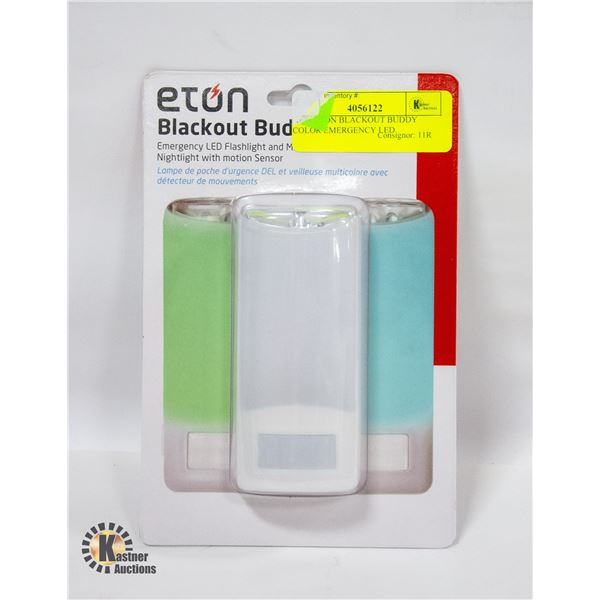 NEW ETON BLACKOUT BUDDY COLOR EMERGENCY LED