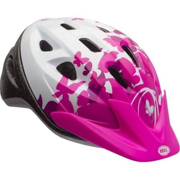 NEW BELL RALLY FLUTTER BICYCLE HELMET AGES 5-8