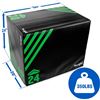 Image 1 : NEW YES4ALL 3 IN 1 FOAM PLYO BOX JUMP TRAINING BOX