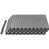 Image 1 : NEW YES4ALL INTERLOCKING EXERCISE MATS GRAY