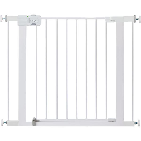 NEW AUTO CLOSE SAFETY GATE W284 WHITE