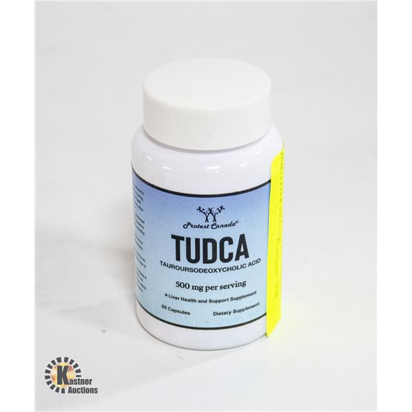 NEW 60 COUNT BOTTLE OF TUDCA 500MG LIVER HEALTH